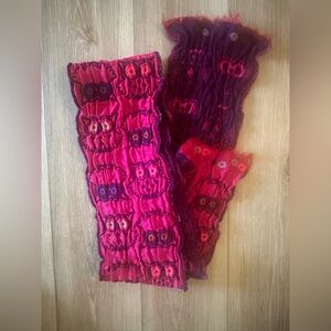 Guillaume De Mons Owl Scarf Reversible